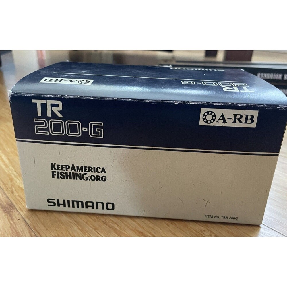 Shimano TR 200-G Conventional Reel Boxed Levelwind Star Drag Unused New with Box